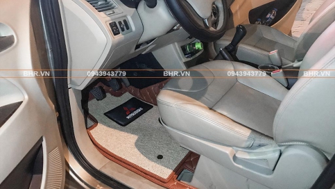 Thảm lót sàn ô tô 5D 6D Mitsubishi Zinger giá gốc tận xưởng, bảo hành trọn đời 